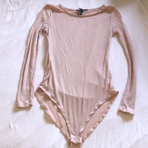 Pink long sleeve bodysuit!